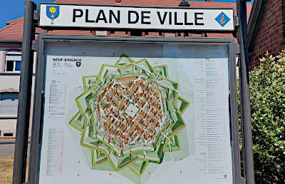 Plan of Neuf Brisach