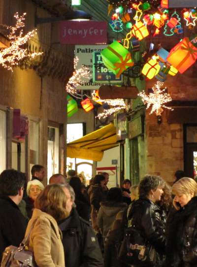 christmas shopping in France
