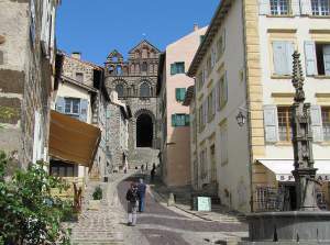 The cathedral of Le Puy en Velay