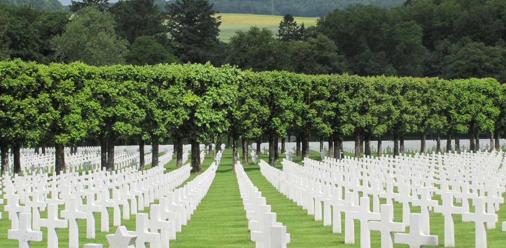 WW1 cemetery in France