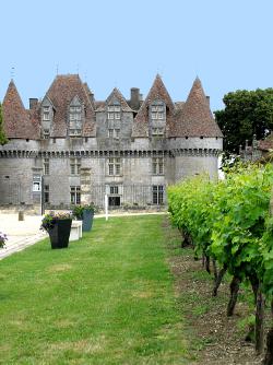 Aquitaine wine chateau