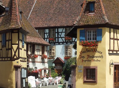 Alsace village square