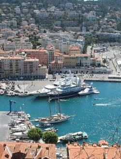 The old port at Nice