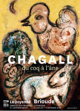 Chagall exhibition 2018 Brioude