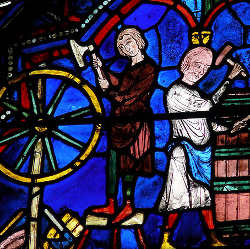 Stained glass Chartres
