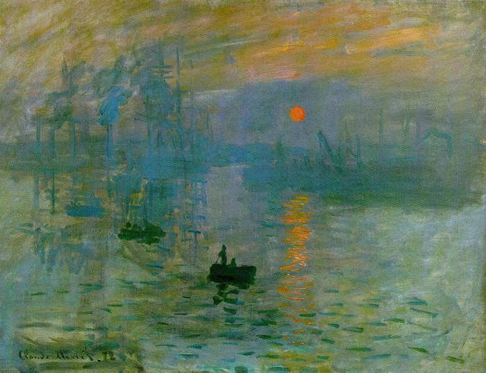 Monet - Sunrise an impression