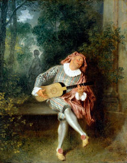 Mezzetino - by Watteau