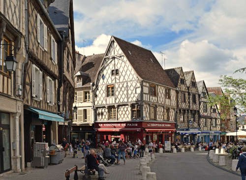 In the centre of old Bourges