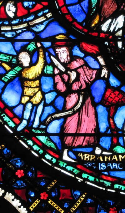 Medieval stained glass