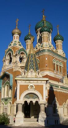 Russian cathedral Nice