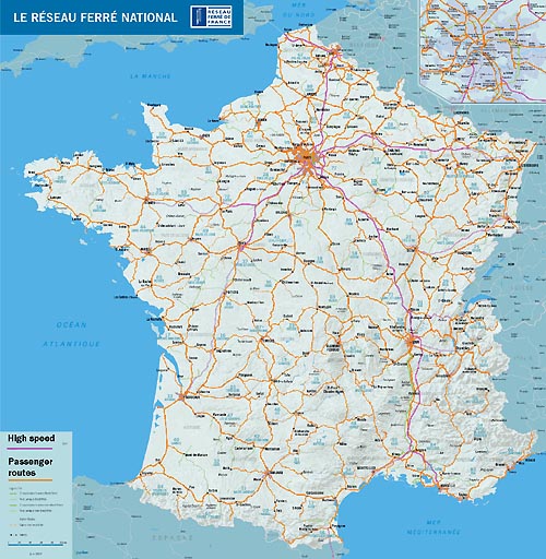 Karten von Frankreich