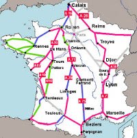 Highway Map Of France Driving rules for France