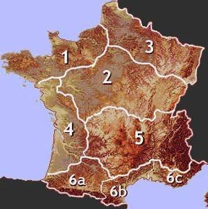 Map of France