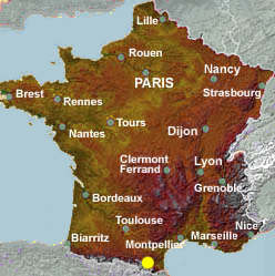 Map Mont Saint Michel
