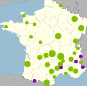 Water Parks In France Map Camping and campsites in France   About France.com