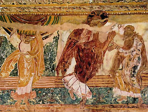 Frescoes at Saint Savin