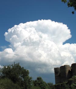 Thunder cloud, Massif Central