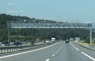 French ecotax camera gantry