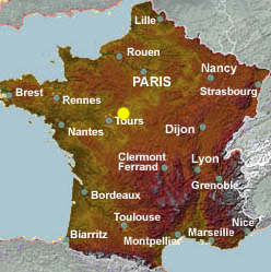 Location of Amboise